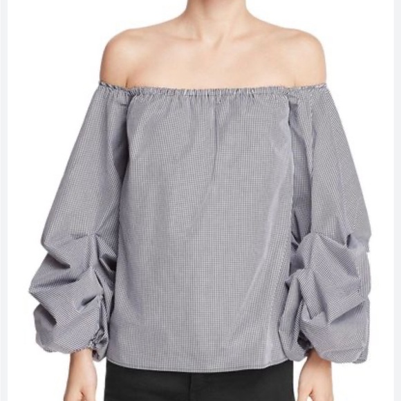 Petersyn Greenwich Lennox off the shoulder top. Size XS. New with tags. - Picture 6 of 7